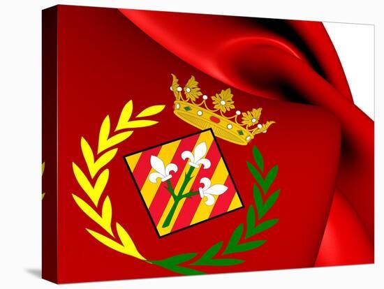 Flag of Lleida-Yuinai-Stretched Canvas