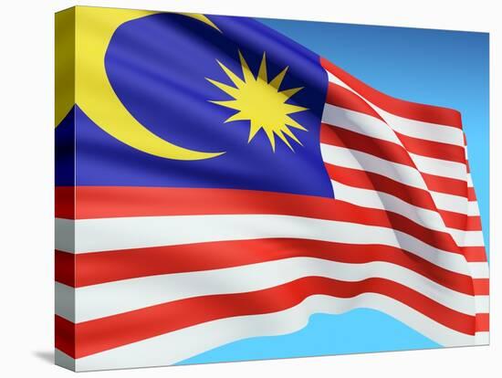 Flag Of Malaysia-bioraven-Stretched Canvas