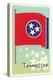 Flag of Tennessee-null-Stretched Canvas