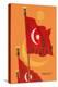 Flag of Turkey-null-Stretched Canvas