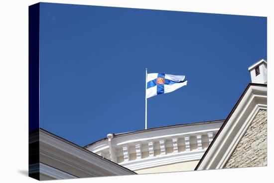 Flag, Tallin, Estonia, 2011-Sheldon Marshall-Premier Image Canvas