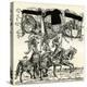 Flagbearers on horseback-Hans Burgkmair-Premier Image Canvas