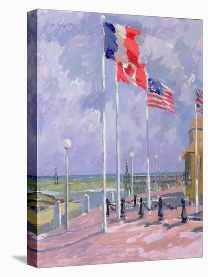 Flags at Courseulles, Normandy-Sarah Butterfield-Premier Image Canvas
