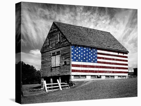 Flags of Our Farmers XIV-James McLoughlin-Premier Image Canvas