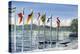 Flags on Lac Leman, 2010-Vincent Alexander Booth-Premier Image Canvas