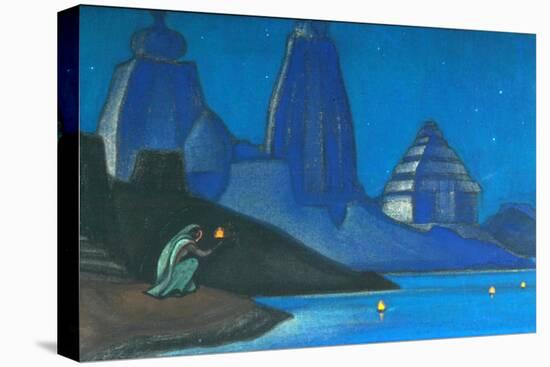 Flame of Happiness (Lights on the Gange), 1947-Nicholas Roerich-Premier Image Canvas