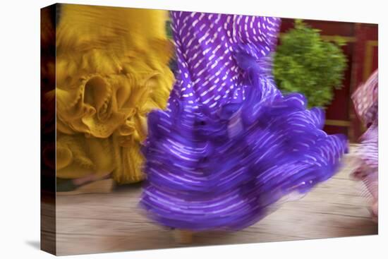 Flamenco Dancers, Feria Del Caballo in Jerez De La Frontera, Andalusia, Spain-Katja Kreder-Premier Image Canvas