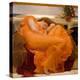 Flaming June-Frederic Leighton-Stretched Canvas