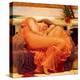 Flaming June-Frederic Leighton-Stretched Canvas