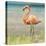 Flamingo Fancy II-null-Stretched Canvas