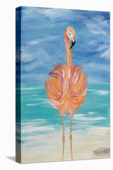 Flamingo I-Julie DeRice-Stretched Canvas