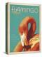 Flamingo Lounge-Anderson Design Group-Stretched Canvas