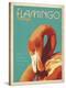 Flamingo Lounge-Anderson Design Group-Stretched Canvas