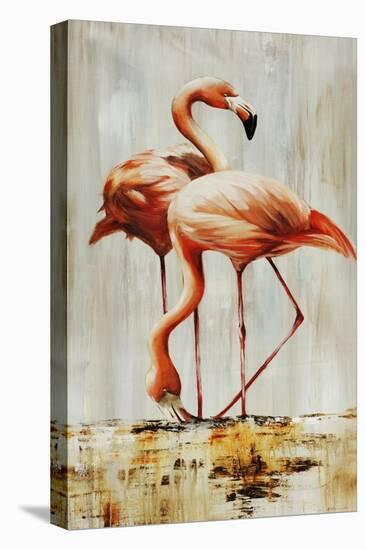 Flamingo V-Sydney Edmunds-Premier Image Canvas