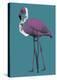 Flamingo-Jason Laurits-Stretched Canvas
