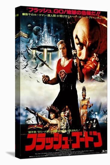 Flash Gordon, Japanese Poster, 1980-null-Stretched Canvas