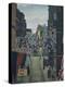 Flask Walk, Hampstead, on Coronation Day-Charles Ginner-Premier Image Canvas