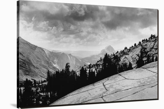 Flat Rocks, Yosemite National Park, California-null-Stretched Canvas