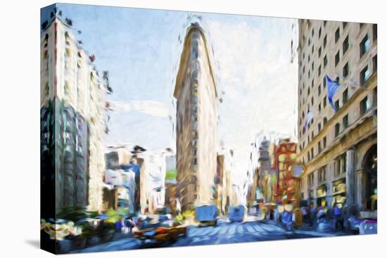 Flatiron Building III - In the Style of Oil Painting-Philippe Hugonnard-Premier Image Canvas