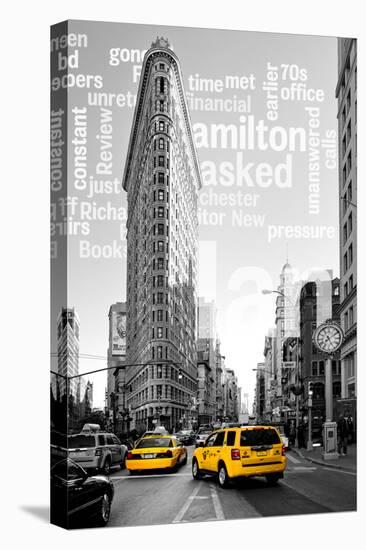 Flatiron Building - Taxi Cabs Yellow - Manhattan - New York City - United States-Philippe Hugonnard-Premier Image Canvas