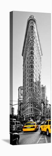 Flatiron Building with Yellow Cabs, Fifth Avenue, Broadway, Manhattan, New York-Philippe Hugonnard-Premier Image Canvas
