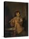 Flautist, 1630S-David Teniers the Younger-Premier Image Canvas
