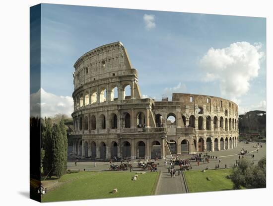 Flavian Amphitheatre Or Coliseum in Rome-null-Premier Image Canvas