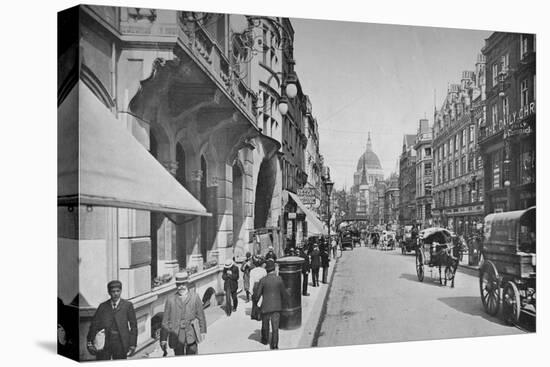 Fleet Street, City of London, c1900 (1911)-Pictorial Agency-Premier Image Canvas