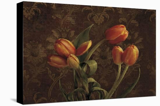 Fleur de Lis Tulips-Janel Pahl-Stretched Canvas