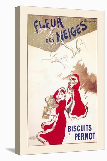 Fleur Des Neiges - Biscuits Pernot-Leonetto Cappiello-Stretched Canvas