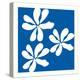 Fleurs de Matisse I Sq-Mercedes Lopez Charro-Stretched Canvas