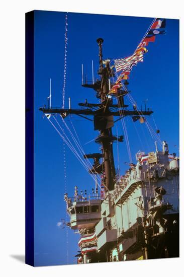 Flight Deck of the USS Kennedy Aircraft Carrier, New York City, New York-null-Premier Image Canvas