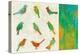 Flight Patterns I Crop-Melissa Averinos-Stretched Canvas