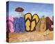 Flip Flop Fence-Scott Westmoreland-Stretched Canvas