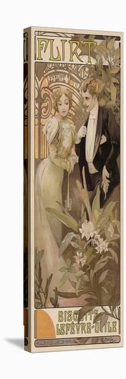 Flirt - Biscuits Lefevre-Utile, Ca, 1895-Alphonse Mucha-Premier Image Canvas