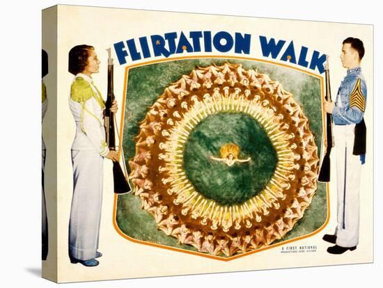 Flirtation Walk, Ruby Keeler, Dick Powell, 1934-null-Stretched Canvas