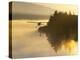 Float Plane on Beluga Lake at Dawn, Alaska, USA-Adam Jones-Premier Image Canvas