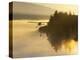 Float Plane on Beluga Lake at Dawn, Homer, Alaska, USA-Adam Jones-Premier Image Canvas