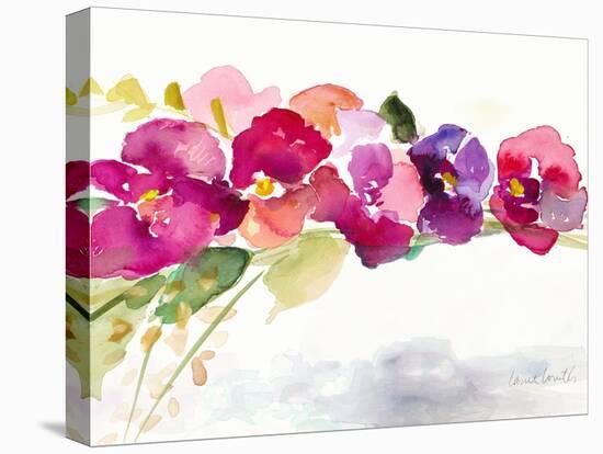 Floating Blooms-Lanie Loreth-Stretched Canvas