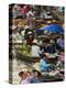 Floating Market, Damnoen Saduak, Thailand-Alan Copson-Premier Image Canvas