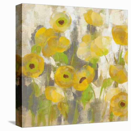 Floating Yellow Flowers IV-Silvia Vassileva-Stretched Canvas