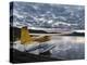 Floatplane, Takahula Lake, Alaska, USA-Hugh Rose-Premier Image Canvas