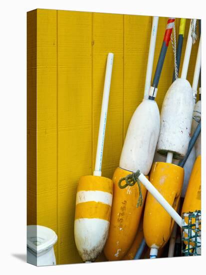 Floats, Widgery Wharf, Portland, Maine, New England, United States of America, North America-Alan Copson-Premier Image Canvas