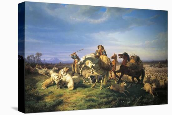 Flock, 1861-Filippo Palizzi-Premier Image Canvas