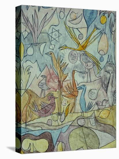 Flock of Birds; Vogelsammlung-Paul Klee-Premier Image Canvas