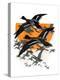 Flock of Geese-Charles Bull-Premier Image Canvas