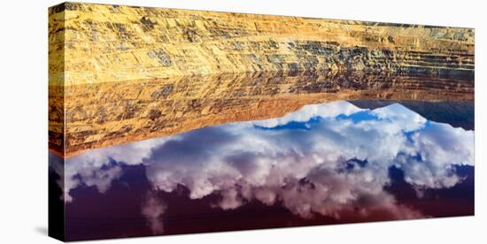Flooded Pit Mine with Toxic Water, Butte, Montana, Berkley Pit-James White-Premier Image Canvas