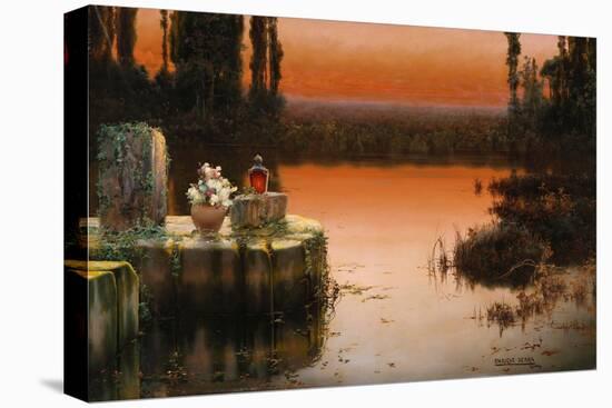 Flooded Ruins at Sunset-Enrique Serra-Premier Image Canvas