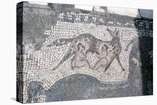 Floor Mosaic of Romulus, Remus and Wolf, Roman Villa, Carthage, Tunisia, 2nd-3rd century-Unknown-Premier Image Canvas