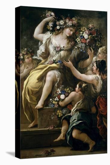 Flora, Goddess of Flowers, Ca. 1697-Luca Giordano-Premier Image Canvas